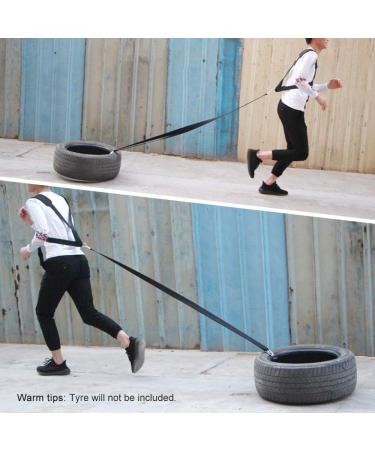 Adjustable Training Belt - Resistance Elastic Belt for Running Safety Training Sled Harness & Tire Pulling - Enhance Speed & Strength with Resistance Bands - Buy Online on GoSupps.com