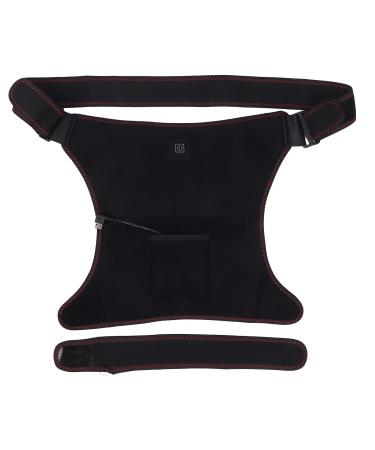 OkJHFD Heated inguinal bandage heated groin compression heated inguinal bandage 5-V-heated groin compression bandage hip belt for relieving muscle strains sciatic nerves