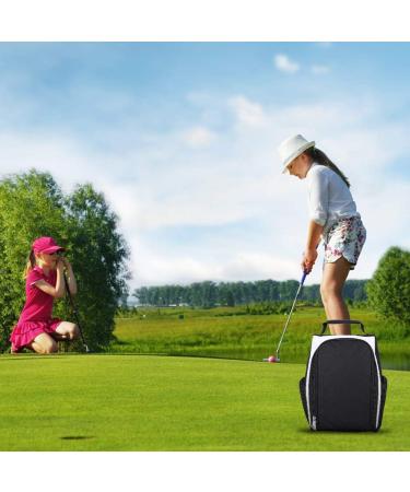 LONGCHAO Men's Golf Shoes Bag - White Sport Tote for Travel and Accessories - Buy Online on GoSupps.com