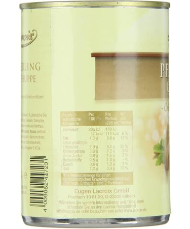  n.v. Lacroix Chanterelle Cream with Fine Chanterelles 400 ml Pack of 3 - Buy Online on GoSupps.com