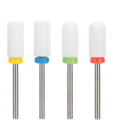 11PCS Nail Polishing Head Set - Ceramic & Tungsten Steel Nail Drill for Home & Salon Use - Buy Online on GoSupps.com