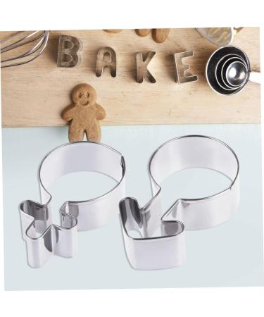 MAGICLULU 4 Pcs Stainless Steel Biscuit Mold Baking Mold Gender Symbol Cookie Self Made Cake Mold Logo Mould Chocolate Mold Embossing Mould Metal Dies Fruit Men and Women 2 Piece Set 2 pcsx2pcs Silverx2pcs - Buy Online on GoSupps.com