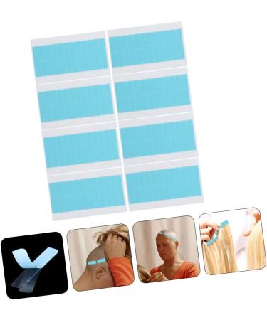 Beatifufu 8 Sheets pu sticker double sided hair extensions women wig tape Headband hair hair tape lace front wig tape women's extend tape roll seamless extention tape for hair - Buy Online on GoSupps.com