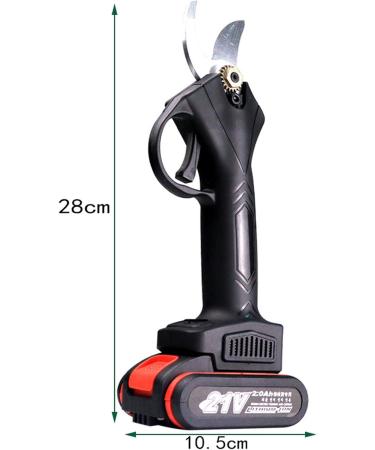 Cordless Electric Pruning Secateurs Portable Anti-Rust Sharp Blade 35Mm Cutting Diameter for Garden Fruit Tree Bushes Trimme Landscaping Green (Green - Buy Online on GoSupps.com