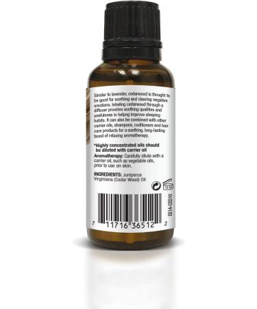 Ethereal Nature Cedar Oil - 100% Pure, 1.01 fl oz - Buy Online on GoSupps.com