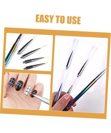 minkissy 1 Set Nail Art Drawing Pen Nail Art Liner Nail Drawing Pens Nail Salon Nail Painting Supply Nail Art Supplies Manicure Painting Nail Painting Brush Line Pen Painted - Buy Online on GoSupps.com