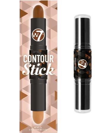 W7 Contour Stick - Double-Ended Creamy Contour & Highlight Makeup - Bronze Shape & Define - Medium Deep Medium Deep 1 count (Pack of 1) - Buy Online on GoSupps.com
