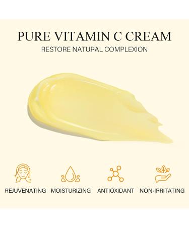 Vitamin C Face Moisturizer - Turmeric Cream for Anti-Aging Skin Firming & Brightening - Dark Spots & Wrinkles Treatment - 1.76 OZ - Buy Online on GoSupps.com