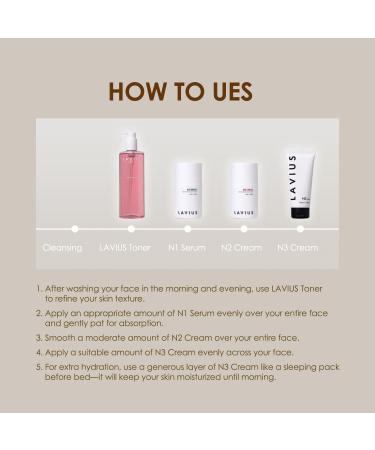 LAVIUS N2 Face Cream 100mL Daily Hydrating & Firming Moisturizer Smooth Lightweight Texture for All Skin Types - Buy Online on GoSupps.com