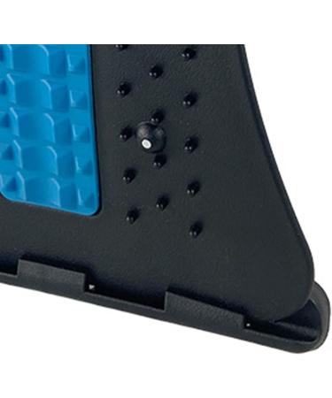 Buy Verdant Touch Spine Deck Back Massage Device - Adjustable 3-Step Lumbar Cracker Stretcher in Blue & Black - International Shipping Available - Buy Online on GoSupps.com