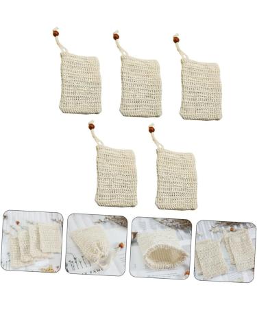 Baluue 15 Pcs Soap Net Bath Soap Holder Foaming Soap Pouch Bath Soap Liquid Sisal - Buy Online on GoSupps.com