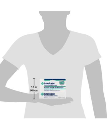 Americaine Hemorrhoidal Ointment 20% Benzocaine - 1 oz | Maximum Strength - Buy Online on GoSupps.com