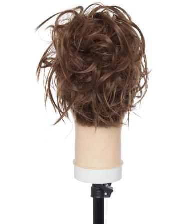 Messy Hair Bun Chignon Synthetic Extension Ash Brown - Buy Online on GoSupps.com