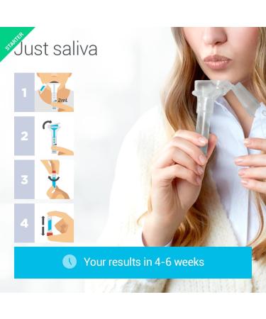 Genetic DNA Test Starter Kit - Ancestry, Traits, Fitness & Diets | 90+ Online Reports | Family Finder Sports Diet & Traits - Buy Online on GoSupps.com