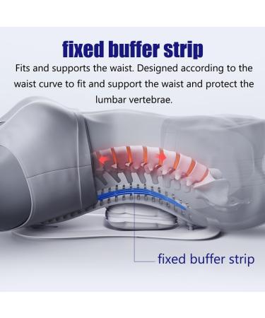 Thyxgs Electric Lumbar Vertebrae Traction Device | Ergonomic Back Traction & Pneumatic Support | Multiple Modes for Back Relaxation - Buy Online on GoSupps.com