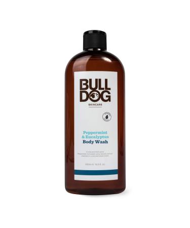 Bulldog Skincare For Men Body Wash Peppermint & Eucalyptus 16.9 fl oz (500 ml)