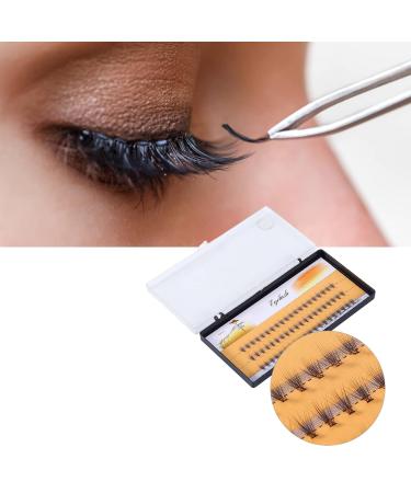 Haofy 3D Volume Artificial Cluster False Eyelashes - 60 Pieces Per Tray Lengths 6mm to 14mm Premium Extensions for Women - Buy Online on GoSupps.com