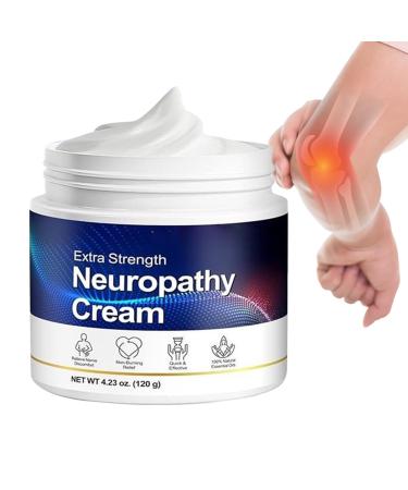 Byuexhp Leg cream - Soothing non-greasy lotion - 120g - For arms - For women and men - For the care of feet toes hands fingers arms and legs