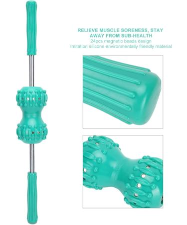 Multifunctional Magnetic Massage Roller - Acupressure Massager for Back & Shoulder Muscle Relief | Shop Internationally - Buy Online on GoSupps.com