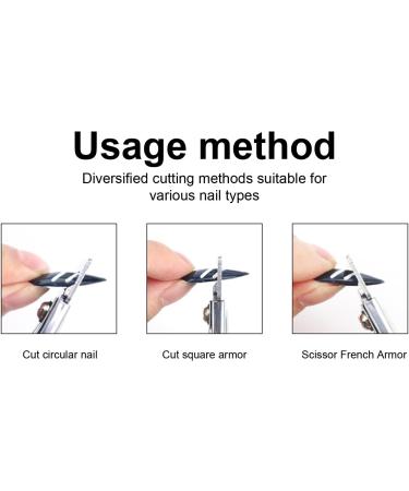 Fingernail Cut Scissors | U Shape Scissors for Nails with Handle - Nail Cutting Scissors for Adults Men Women Nail Cleaner Nail Care for Thick and Ingrown Nails - Buy Online on GoSupps.com