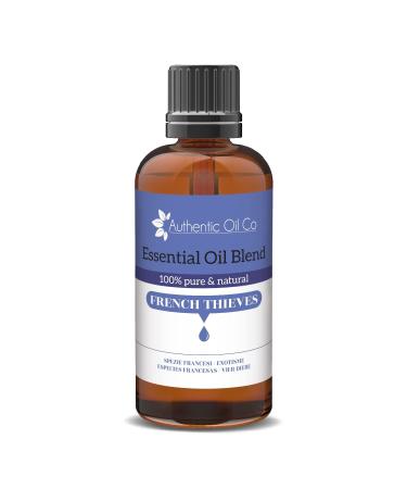 French Thieves Essential Oil Blend - 100% Natural 100ml Lemon 100 ml (Pack of 1)