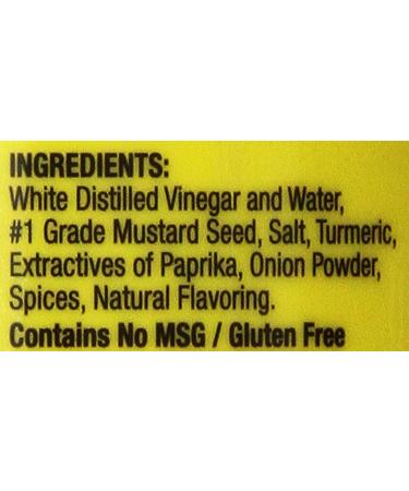 Plochman's Original Yellow Mustard 10.5oz - Premium Mild Gluten Free (Pack of 2) - Buy Online on GoSupps.com