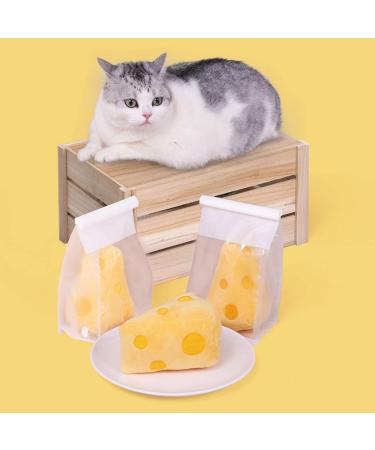 EWRTM Cat Stuffed Toy Great Tear-Puppy Kitty Toy Cheese Modeling Chew Toy Multi - Buy Online on GoSupps.com