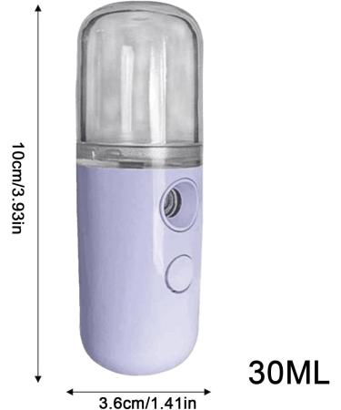 Nano Facial Steamer Traveling Small Cordless Face Humidifier Small Travel Face Steamer Travel Cordless Face for Traveling Dorm Blue - Buy Online on GoSupps.com