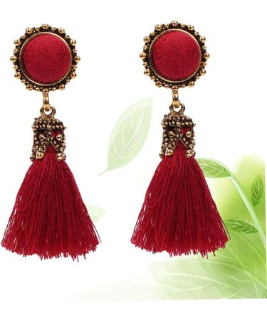 Yardenfun Earring Studs for Women Fringe Earrings for Women Dangle Earrings Pendant Personality Miss Jewelry - Buy Online on GoSupps.com