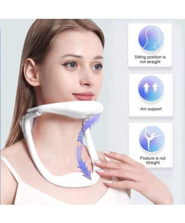 Nakeah Naked Adjustable Neck Support - Pain Relief & Tension Relief for Cervical Spondylosis | Bianco Color - Shop Now! - Buy Online on GoSupps.com