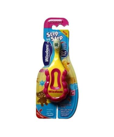 Wisdom Kids Step-by-Step Toothbrush for 0-2 Years