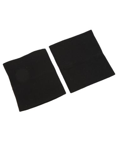 Wrist Brace 1 Pair Compression Wrist Sleeves Elastic Reduce Pain Wrist Support Braces Sports Wristband Soft Breathable Skin Friendly for Tendonitis Carpal Tunnel Arthritis Black