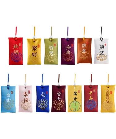 Spiritual Salt with Sachet Fragrant Bag Empty Bag Carrying Pouch Bag Hanging Good Blessings Wishes Pendant Style Chinese - Buy Online on GoSupps.com
