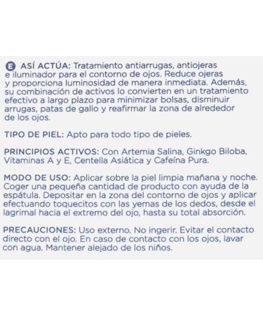 Eye contour 15 ml. Sisbela Reafirm anti-wrinkle and brightener. All skin types. Deliplus - Buy Online on GoSupps.com
