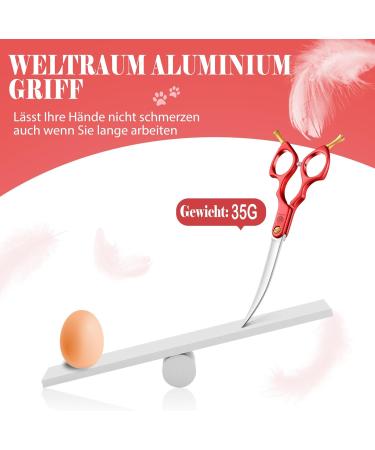 Purple Dragon 6-Inch Dog Grooming Scissors - Ultra-Light Aluminum Handle & JP 440C Steel Shears for Pets - Professional & Beginner Friendly - Buy Online on GoSupps.com