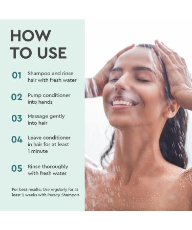 Puracy Shampoo & Conditioner Set - Rosemary Oil for Hair Growth & Thickness - 20+ SuperPlant Ingredients - Perfect for Fine, Medium, or Color-Treated Hair - Buy Online on GoSupps.com