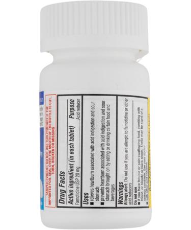 Timely Acid Reducer Famotidine 20mg - 100 Tablets | Effective Heartburn Relief for Adults & Kids | TIME-CAP LABS International Shipping - Buy Online on GoSupps.com