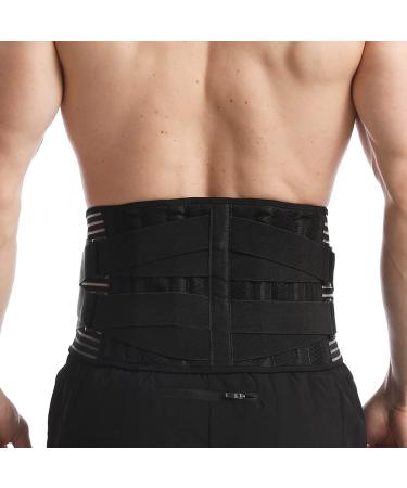 Warm Girl Lumbar Support Belt - Adjustable Compression Back Support Brace for Pain Relief | Breathable & Lightweight Size L - Buy Online on GoSupps.com