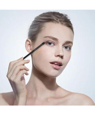 SOULAGRY Eyebrow Brushes | Eyeliner Brush | Flat Eyeliner Brushes for Precision Makeup Application Fine Angled Ultra Thin Slanted Flat Angle A102 - Buy Online on GoSupps.com