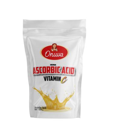 Onuva Ascorbic Acid Powder (Vitamin C Powder) 2 lb (907g) - for Immune Support - Gluten Free No Filler Pure Powder - 1g (1000mg) of Vitamin C per Serving