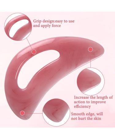Premium Body Gua Sha Massage Device for Lymphatic Drainage & Cellulite - Full Body Gua Sha Tool with Handle for Legs Back Neck & Face - Buy Online on GoSupps.com