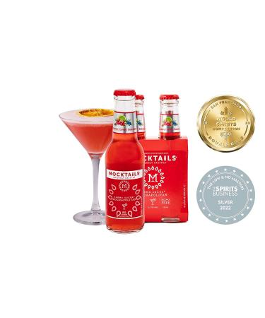 Mocktails Variety Pack - Official Drink of Sober October | Non-Alcoholic, Low Calorie, Vegan Alternatives | 6.8 fl oz (Pack of 12) - Buy Online on GoSupps.com