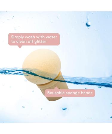 Mylee Dual Ended Sponge Applicator Pen for DIY Nail Art - Portable Tool with Gradient Ombre Effect - Buffs Pigments, Glitters, and Flakes - 4 Replacement Heads - Vegan and Cruelty Free - Buy Online on GoSupps.com