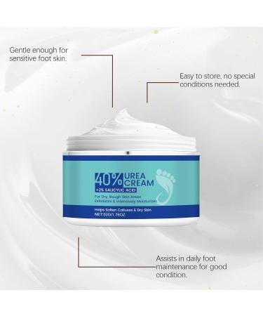  Zasdvn Moisturizing Foot Cream | 50g Soothing Softening Moisturizer - Skin Care Lotion For Dry And Chapped Feet For Hydration Pedicure Daily Travel Night Women Girls Adults - Buy Online on GoSupps.com
