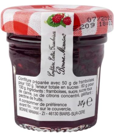 Bonne Maman Raspberry Mini Jam 15 x 30g - Buy Online on GoSupps.com