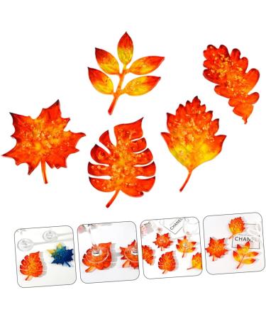 ABOOFAN 5pcs Maple Crystal Coasters Silicone Mold Cup Mat Coaster Mould Manual Monstera Leaf - Buy Online on GoSupps.com