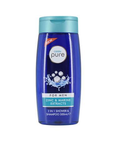Cussons Pure For Men 2 in 1 Shower & Shampoo 500ml