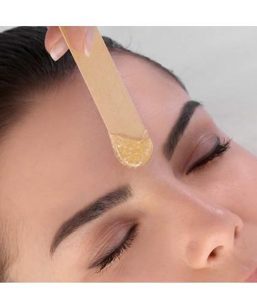 Mylee Premium Salon Quality Disposable Wooden Spatulas for Waxing Pack of 100 Hygenic and Suitable for Warm and Hot Waxes - Buy Online on GoSupps.com