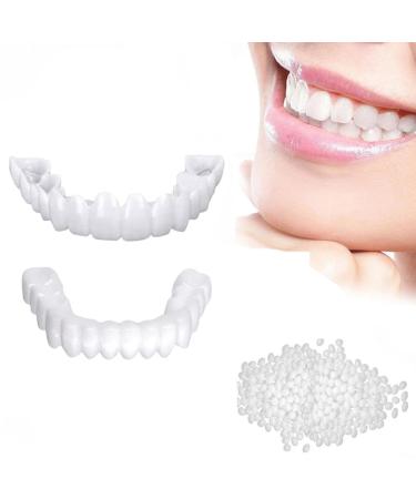Brigtviee cosmetic veneers teeth of provisional dentures above and below temporary prostheses teeth immediately veneer false teeth veneers tooth whitening for men and women