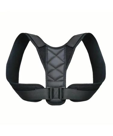 JXZXC Posture Corrector Clavicle Spine Back Belt Adjustable Unisex Upper Back Shoulder Lumbar Posture Correction M for 40-80KG